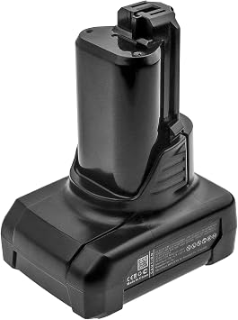 10.8v Compatible with Battery Bosch 2 607 336 013, 2 607 336 014, 2 607 336 027 GOP 10.8 V-LI, GOP 10.8V-LI, GOP10.8V-LI, GOS 10.8 V-LI, GSA 10.8 V-LI