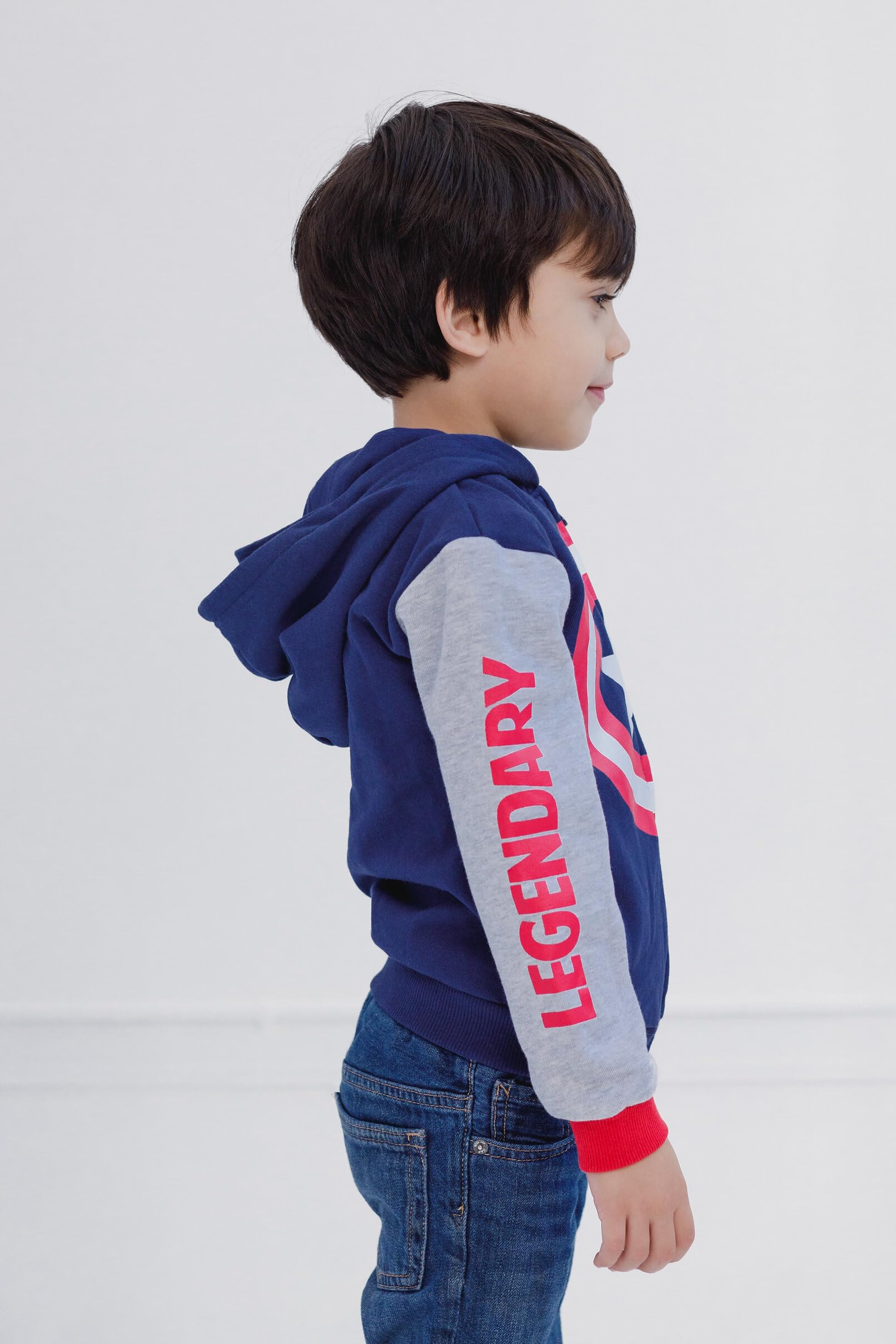 Marvel Spider-Man Avengers - Felpa con cappuccio in pile con zip per cosplay, taglie da bambino a bambino grande (2T - 18-20)