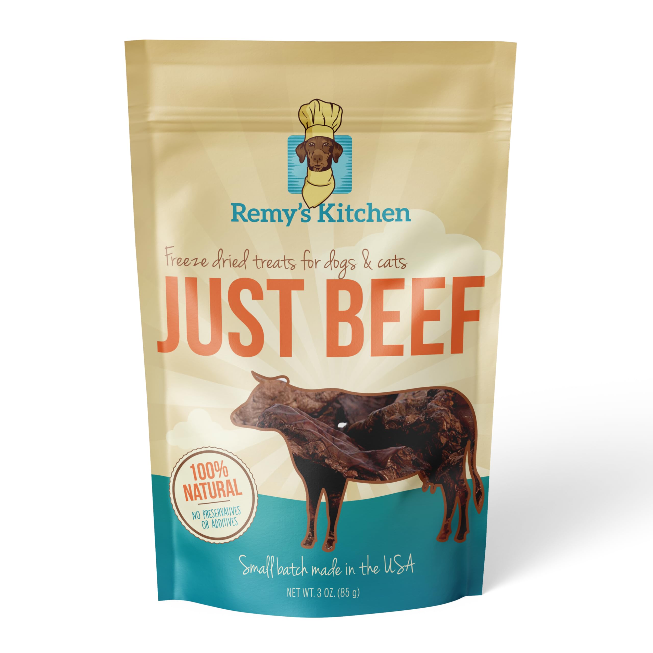 Amazon.com : Remy's Kitchen Freeze Dried Dog & Cat Treats – Beef