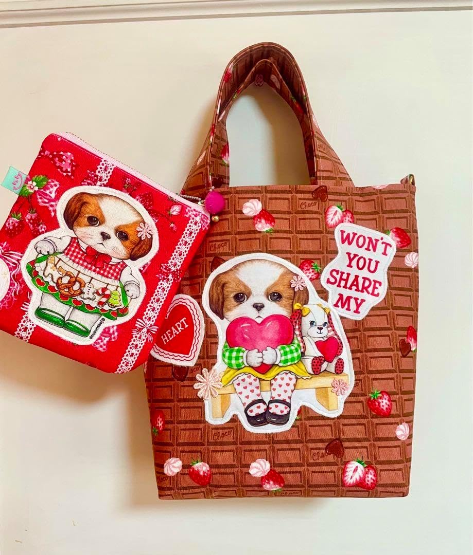 ハンドメイド ころりんトート コヤンイサムチョン☆両面クリスマス