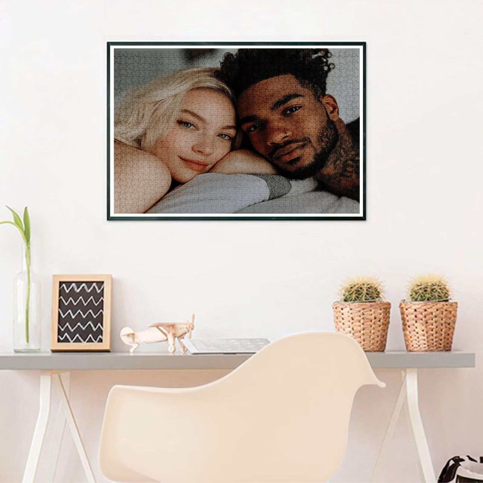 Spersonalizowane puzzle, niestandardowe drewniane puzzle fotograficzne