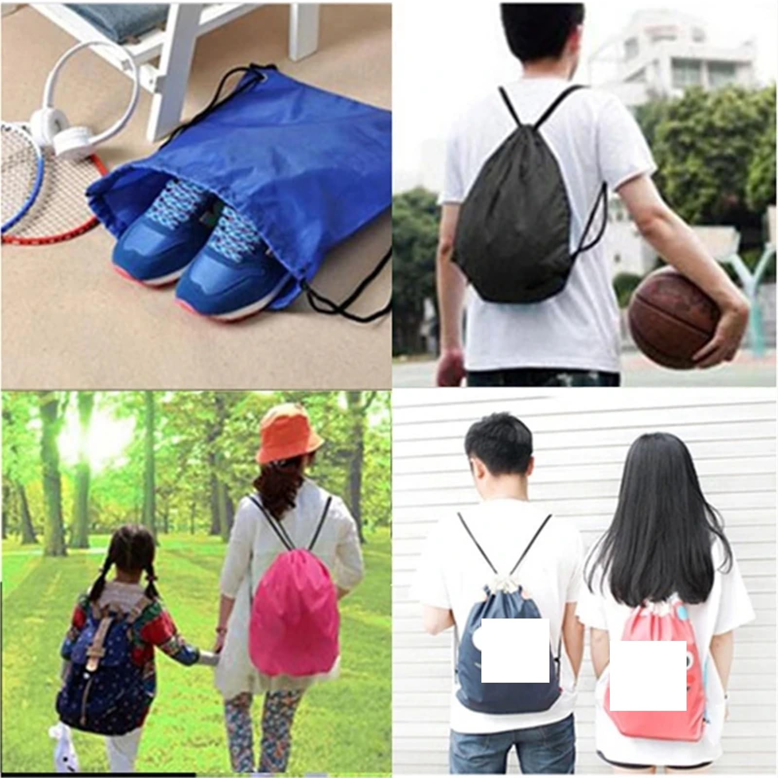 Bolsa De Baloncesto Bolsa De Baloncesto Gimnasio Deportiva Impermeable Saco con Cordón Deporte Fitness Viajes Mochila Al Aire Libre Bolsas Compras Natación