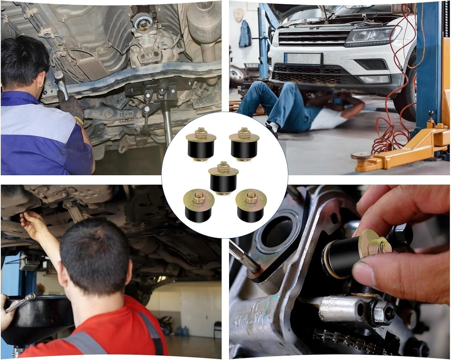 Rubber Expansion Plug Automotive Engine Expandable Freeze Rubber Plugs for Vehicle and Other Vehicles