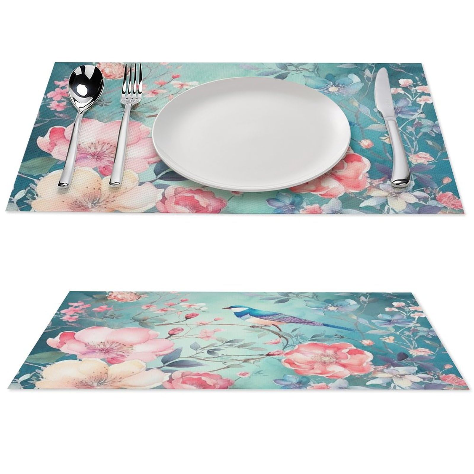 Set de table de cuisine haut de gamme en PVC résistant à la chaleur lot de 4