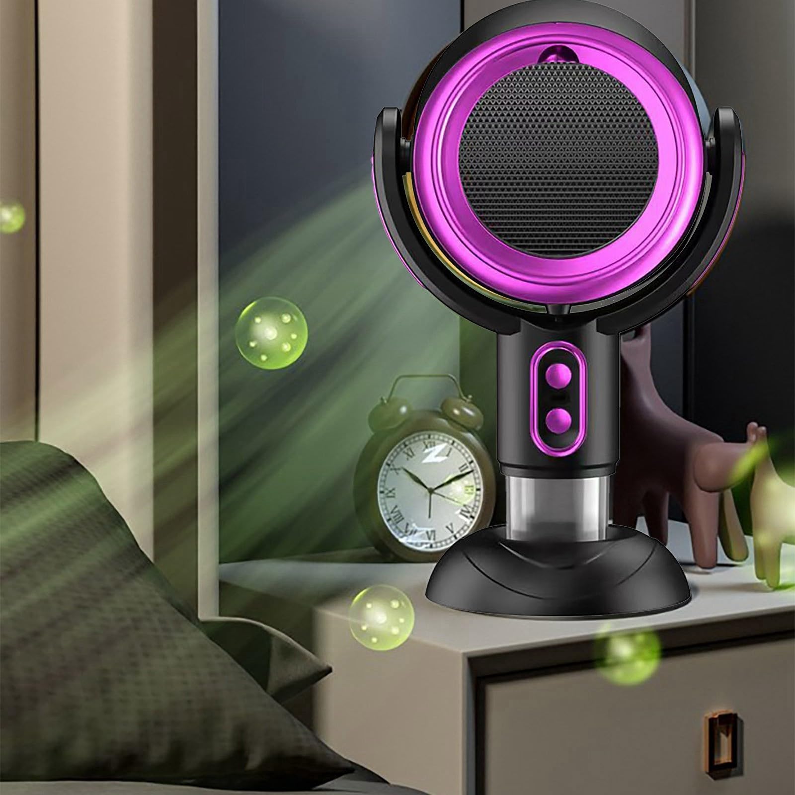 Hotte portable avec ventilateur d'échappement à 2 vitesses, filtre amovible et lavable, grande tasse de collecte d'huile, hotte de cuisine sans fil pour barbecue intérieur, hot pot, camping, voyages à