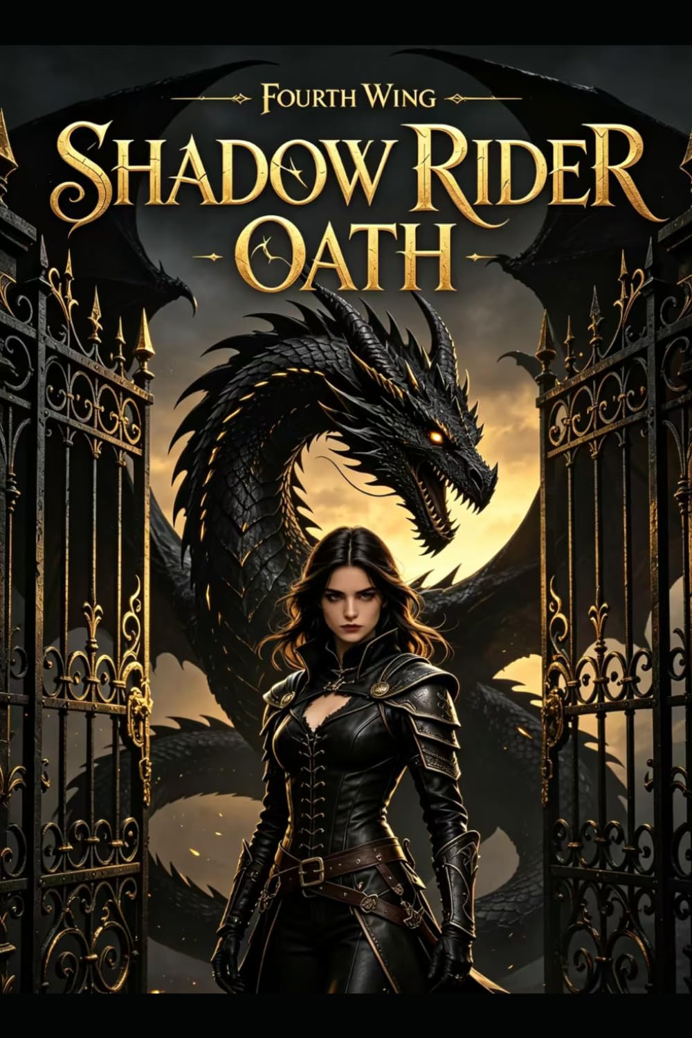 shadow rider oath: A forbidden dragon rider Academy romantasy (iron spine riders)