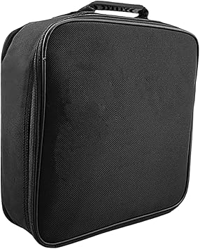EV Charging Cable Storage Bag Electric Vehicle Charging Cable Organizer Portable Carrying Case for Adapters Multipurpose, Square