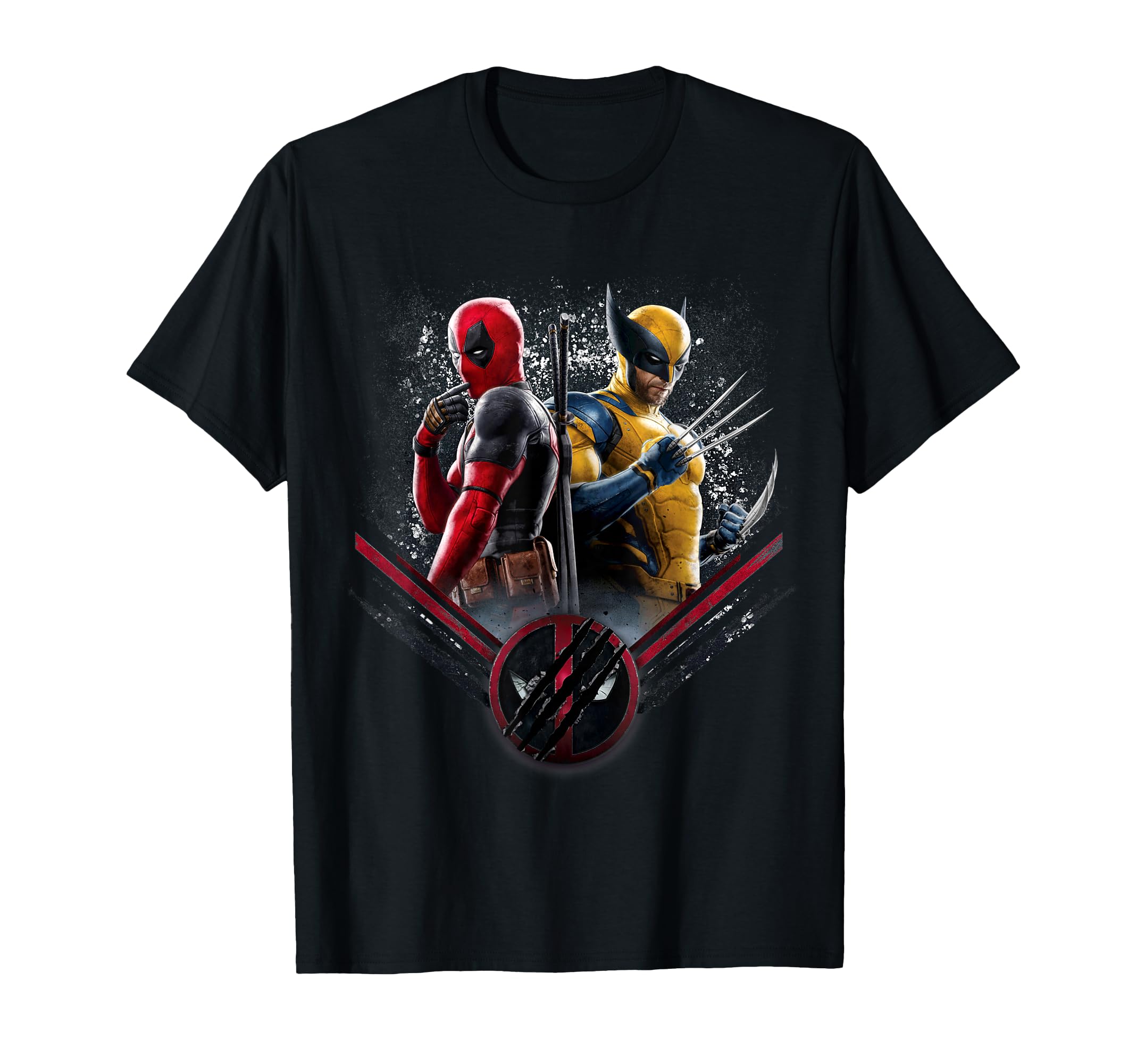 Studios Deadpool & Wolverine Side-by-Side Claw Icon T-Shirt