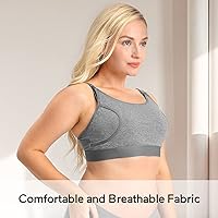 Vista 4 de Momcozy Hands Free Pumping Bra, Adjustable Breast-Pumps Holding and Nursing Bra, Pumping & Nursing Bra in One