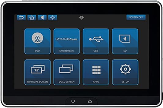 VOXX AVXSB10UHD Rear Seat Entertainment System with Two 10.1 Touchscreen Monitors