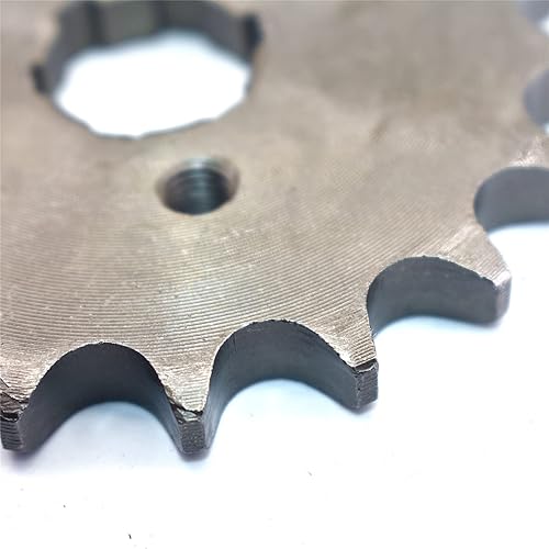 Vista 6 de Piñón delantero para motocicleta de 420-18T-0.787 in compatible con 50cc 70cc 90cc 110cc 125cc 140cc 160cc Dirt Pit Bike Mini Bike ATV Quad Wheeler