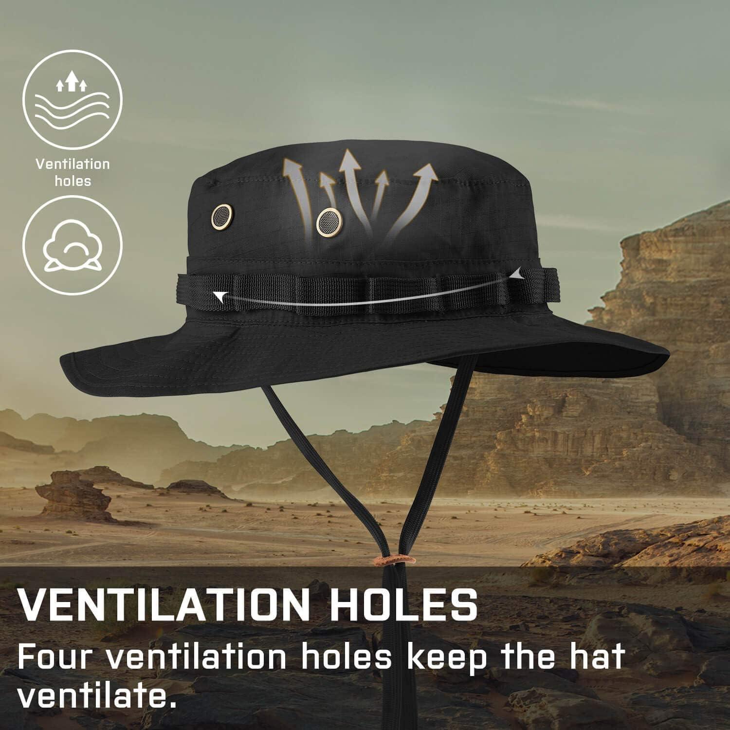 GLORYFIRE Boonie Hat Military Tactical 