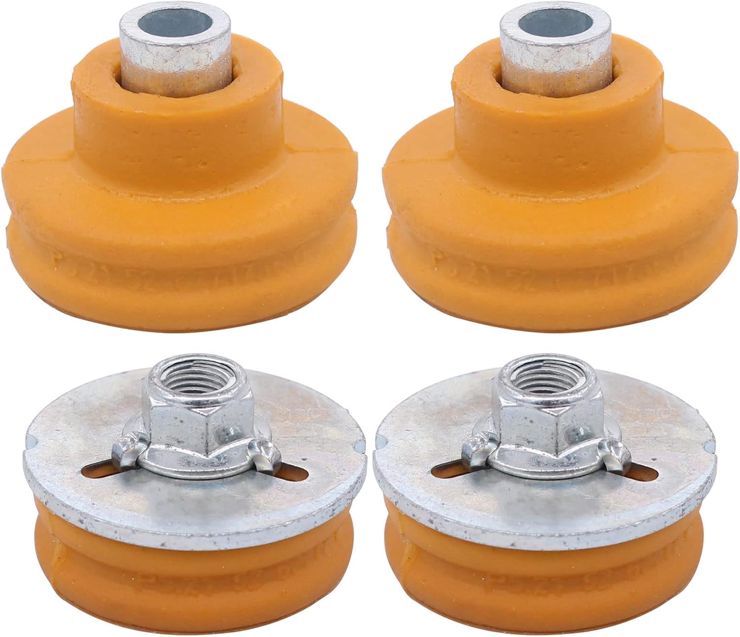 NewYall Rear Lower and Upper Suspension Shock Strut Mounts for BMW 128i/135i/M3 08-13, 135is 13, 325i/325xi/330i/330xi 06, 328i/335i 07-13, 328i/335i xDrive 09-13, 328xi/335xi 07-08, 335d 09-11