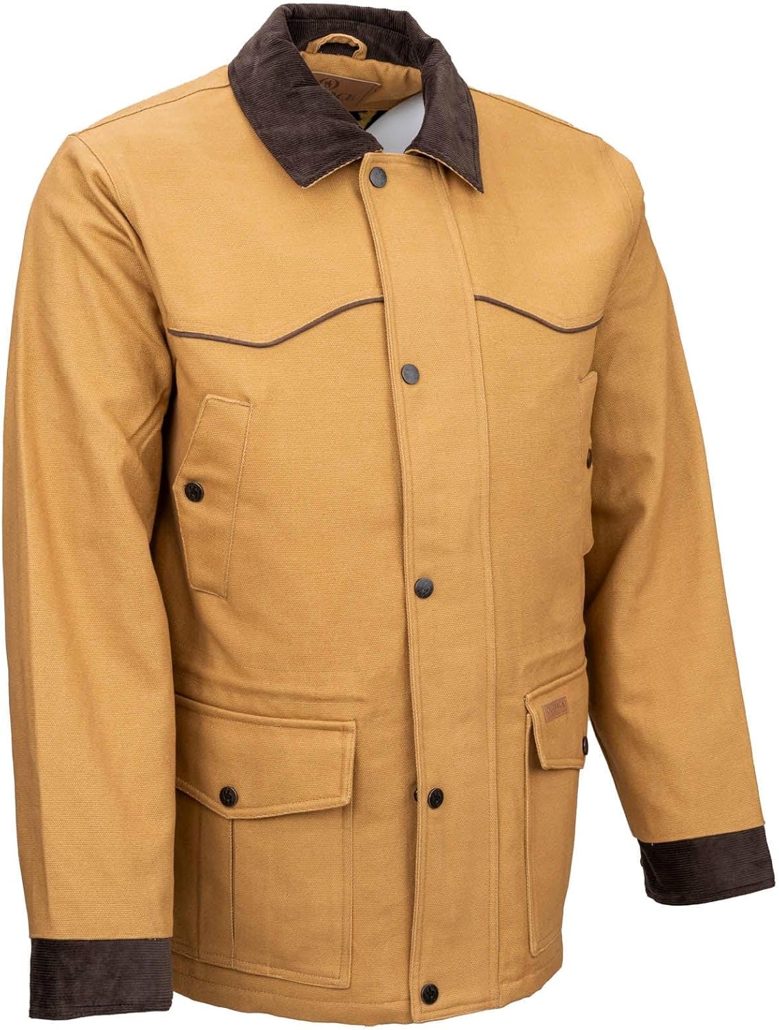 Outback Trading Company Men's 29757 Cattleman Long Sleeve Taffeta Lined Cotton Outdoor Casual Western Jacket