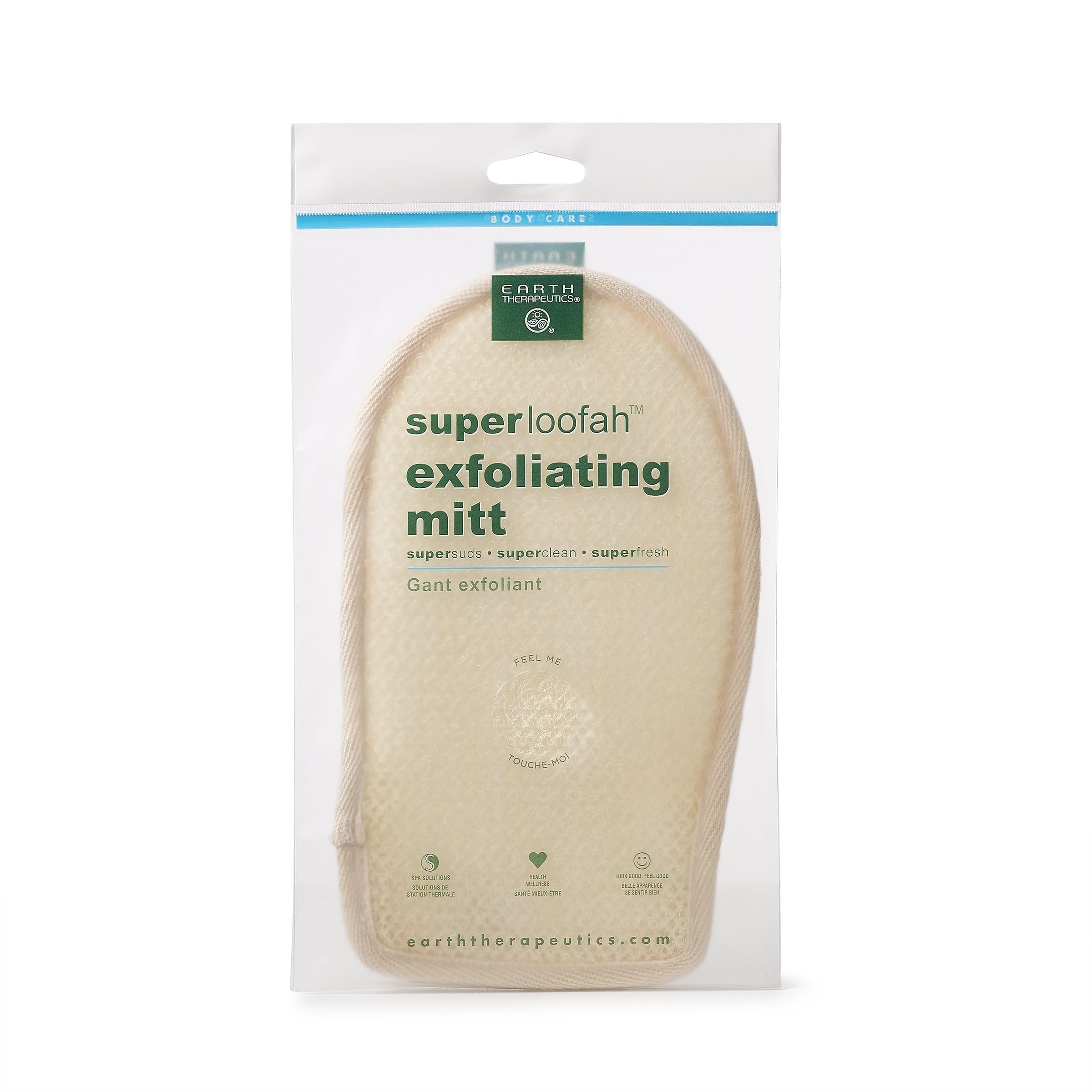 Earth Therapeutics Super Loofah Exfoliating Mitt
