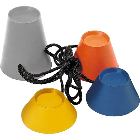 Longridge Erwachsene Jumbo Gummi Winter Tees (4 Stück), Mehrfarbig, ONE SIZE