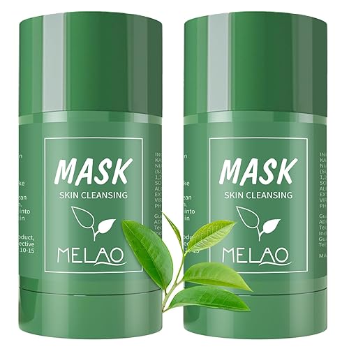 Vemofoper Removedor de puntos negros con extracto de té verde, limpieza profunda de poros, máscara de arcilla verde para hidratar, purificar,