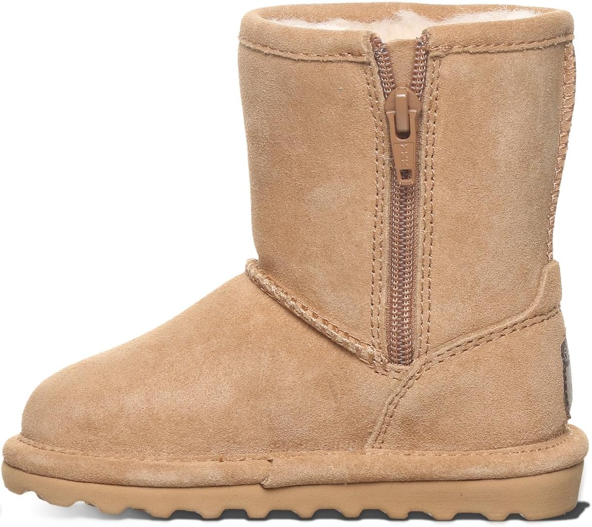 BEARPAW Girls Elle Zipper Boot, Toddler