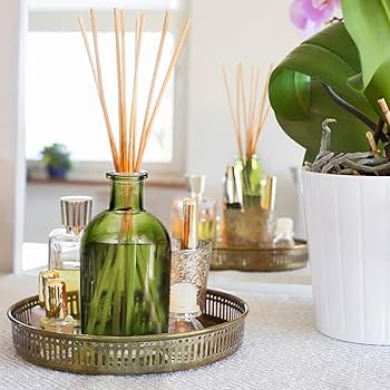 YOUEON 16 Pack Small Living Bud Vases 8 Oz Green Glass Small