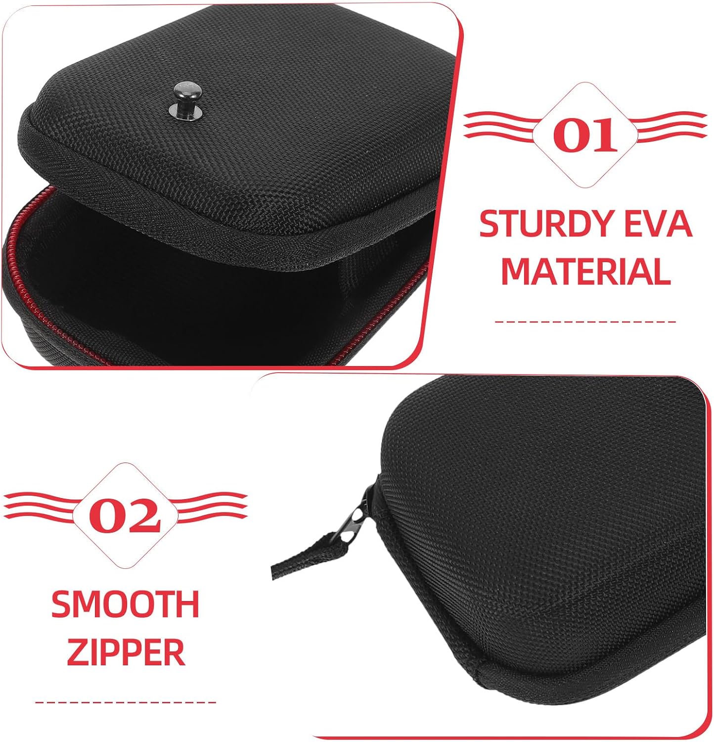 Toddmomy 2pcs Golf Rangefinder Case: EVA Waterproof Bags - Shockproof Protective Pouch for Golf Accessories - Travel Storage Organizer for Outdoor Gear