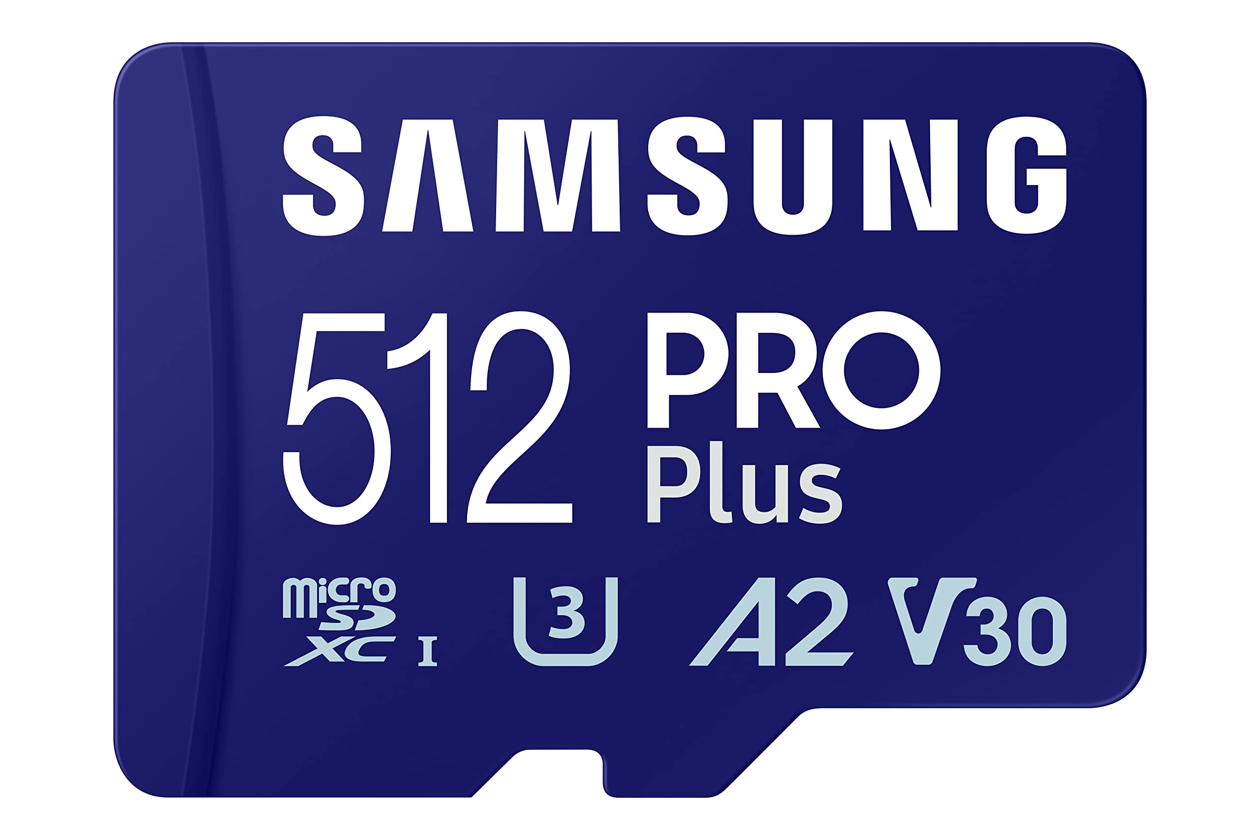 Samsung PRO Plus microSD-Karte + SD-Adapter, 512 GB