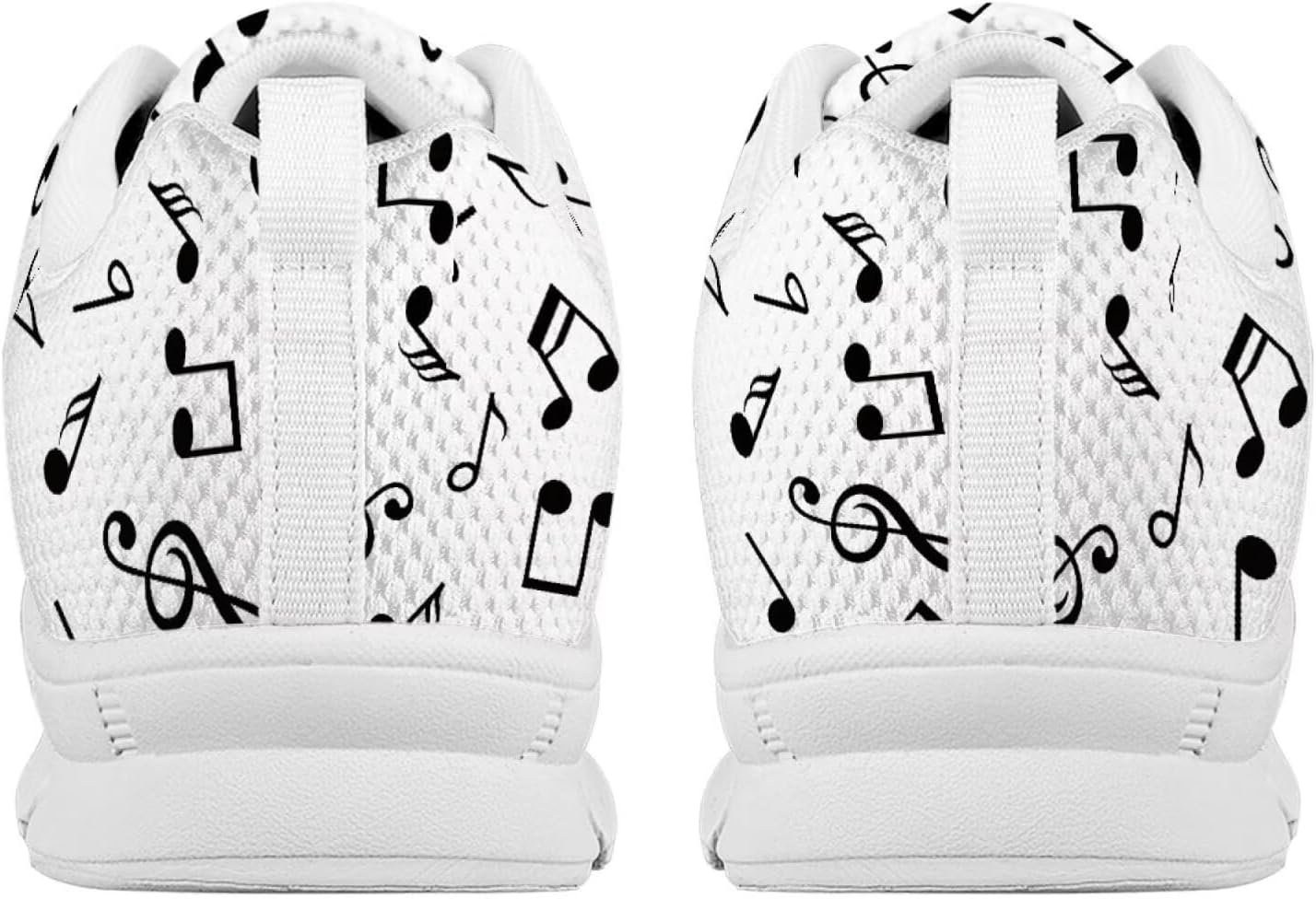 Jeiento Women Mesh Running Sneakers Cartoon Walking Shoes Lace Up Sport Footwear Teenager Girl Casual Footwear for Travel