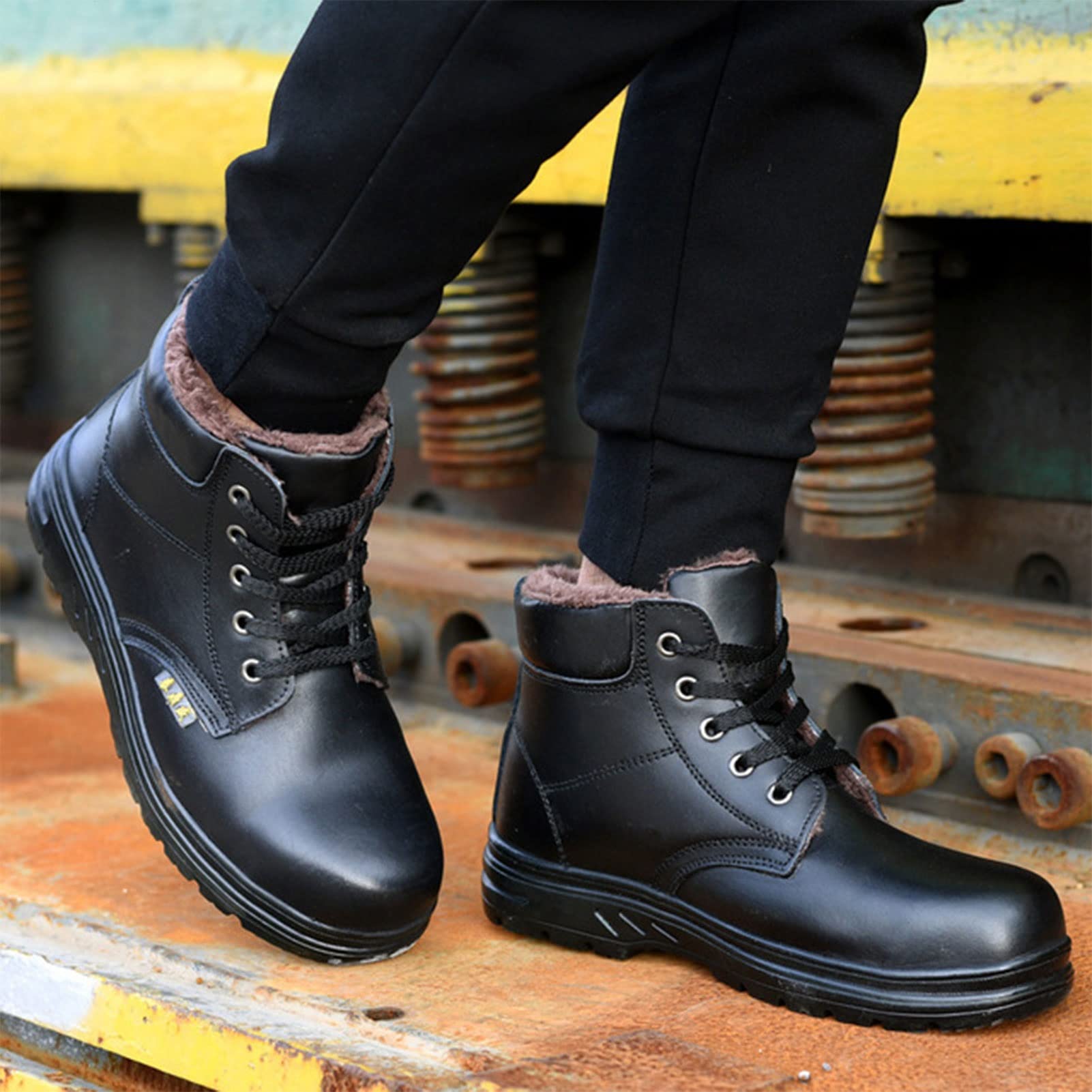 Scarpe Antinfortunistiche Punta Acciaio Scarpe Antinfortunistiche Leggere Con Punta In Acciaio - Uomo/Donna, Antiscivolo E Traspiranti