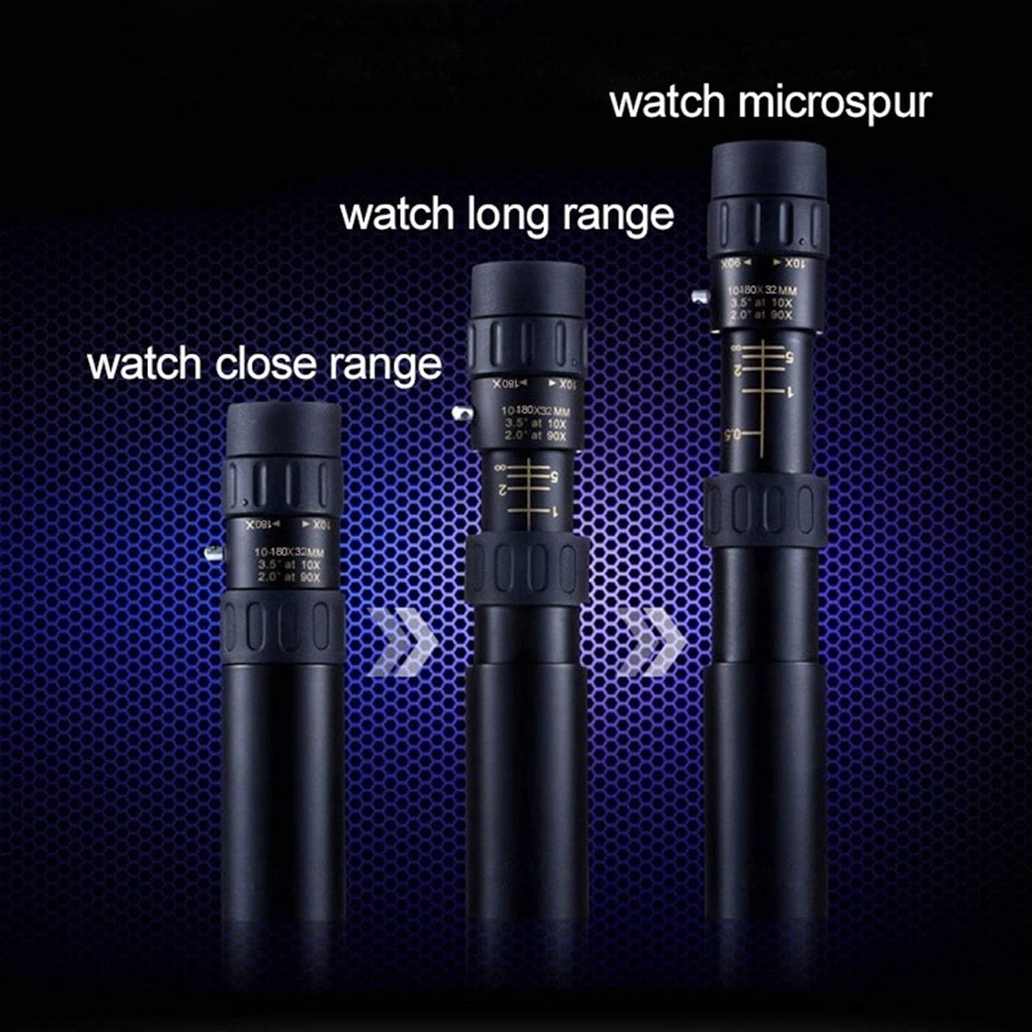 12X284 High Definition Low Light Night Vision Monocular Telescope