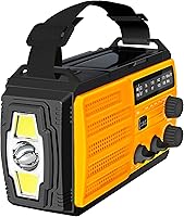 Vista 3 de Kaito Voyager V3 Radio de emergencia AM/FM NOAA Alerta meteorológica de 4 vías con manivela solar receptor de radio con linterna LED y cargador