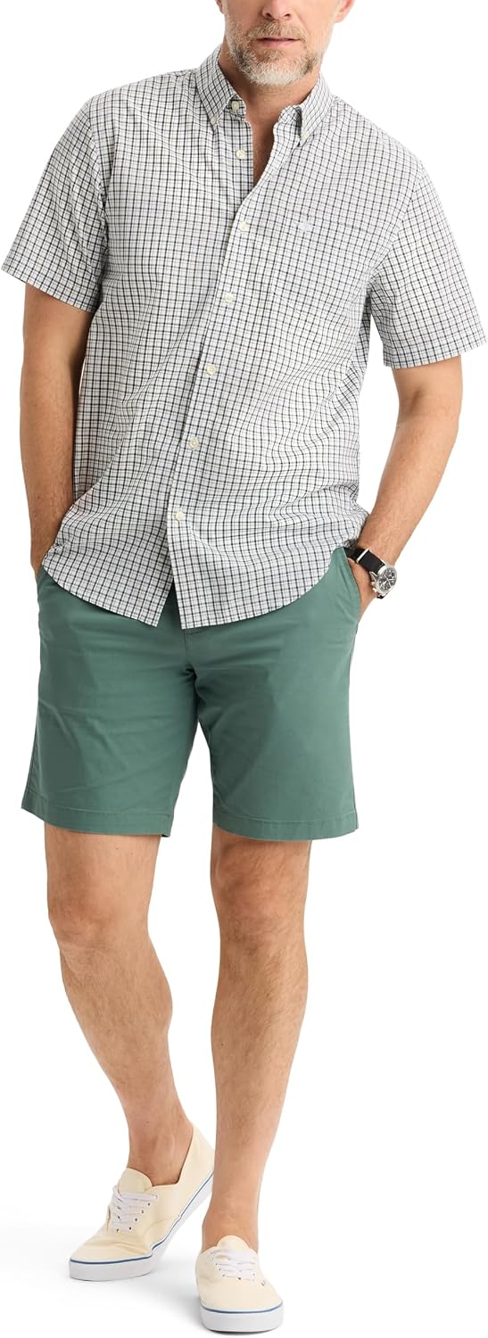 Dockers Men's Dockers® Men's Signature Shirt Short Sleeve Classic Fit with Stain Defender®