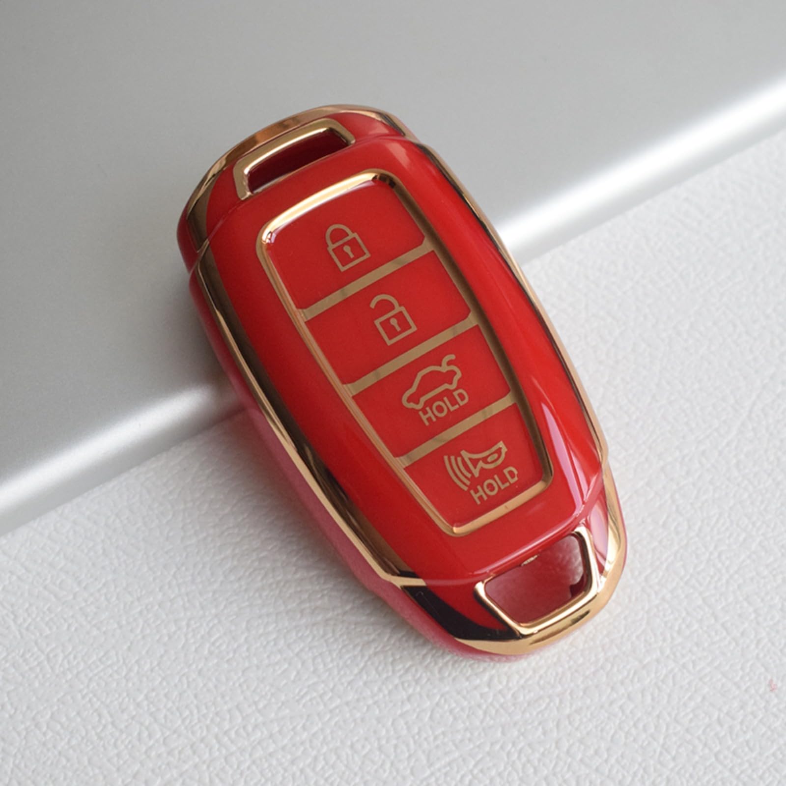 Funda para Llave de Coche de TPU con 4 Botones para Hyundai i30 Ix35 Carcasa Protectora 2