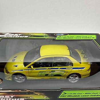 Amazon | RCERTL 1/18 2 FAST FURIOUS MITSUBISHI Lancer