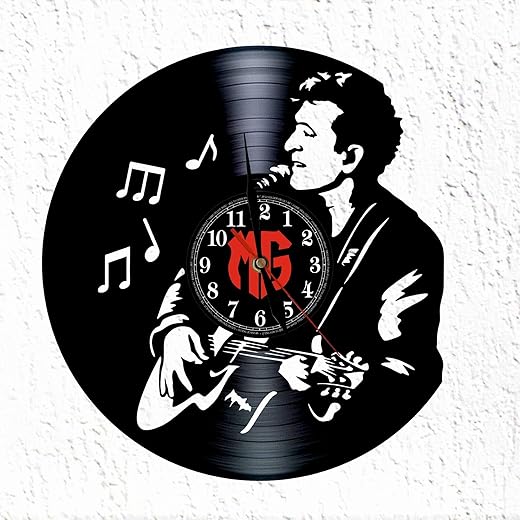 Cantautor Compositor Español Reloj de Pared Disco de Vinilo Manuel García García-Pérez Musica Española