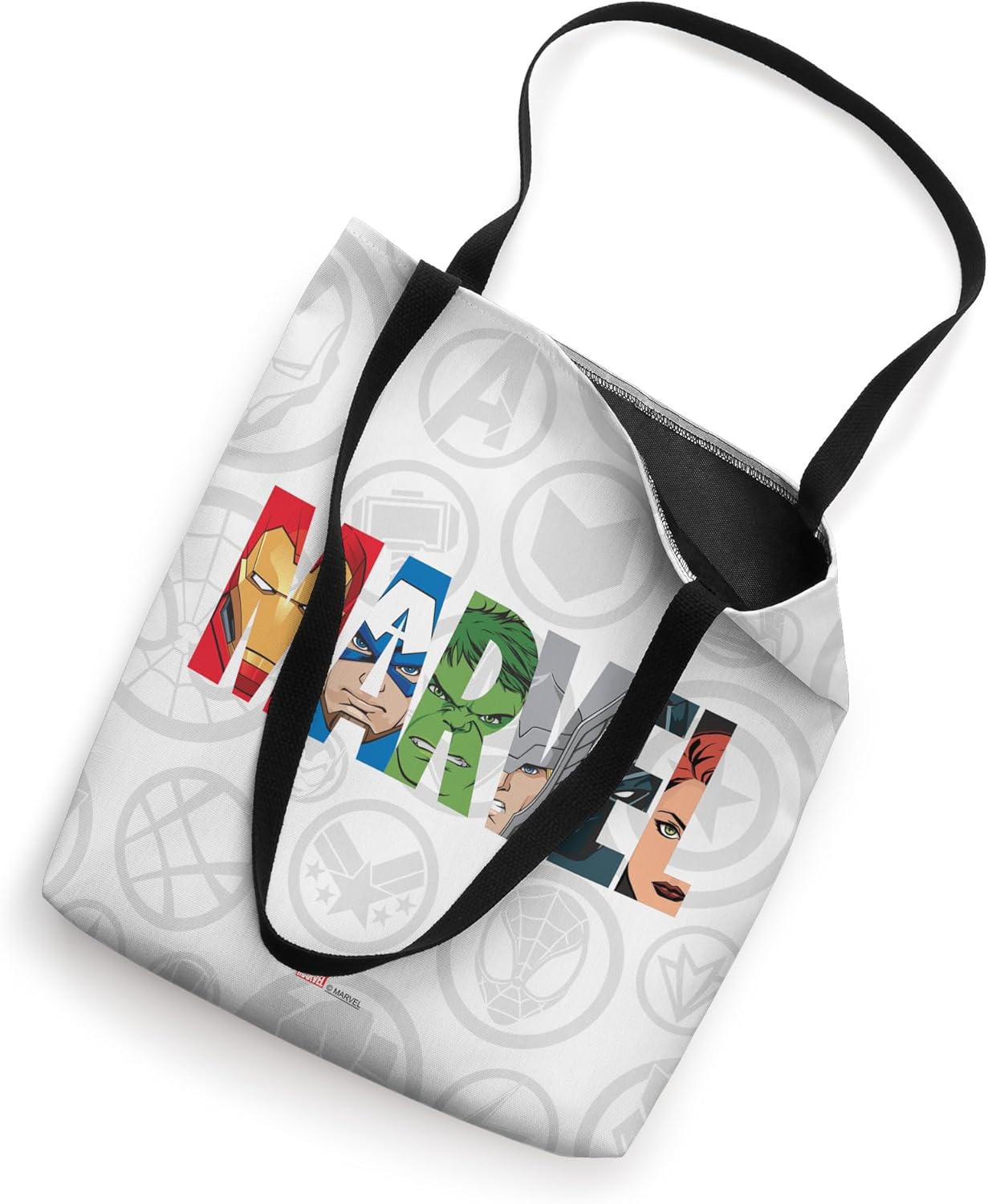 Marvel Avengers Super Heroes Comic Book Tote Bag