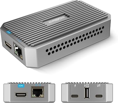 UVC to HDMI Converter & Adapter for UVC Webcams, UVC to NDI Adapter | Web UI, Gigabit LAN, 2-in-1 UVC to HDMI/NDI CONVERTER compatible with Atem Mini Switchers & OBSBOT Webcams, TAO1 Tiny 2