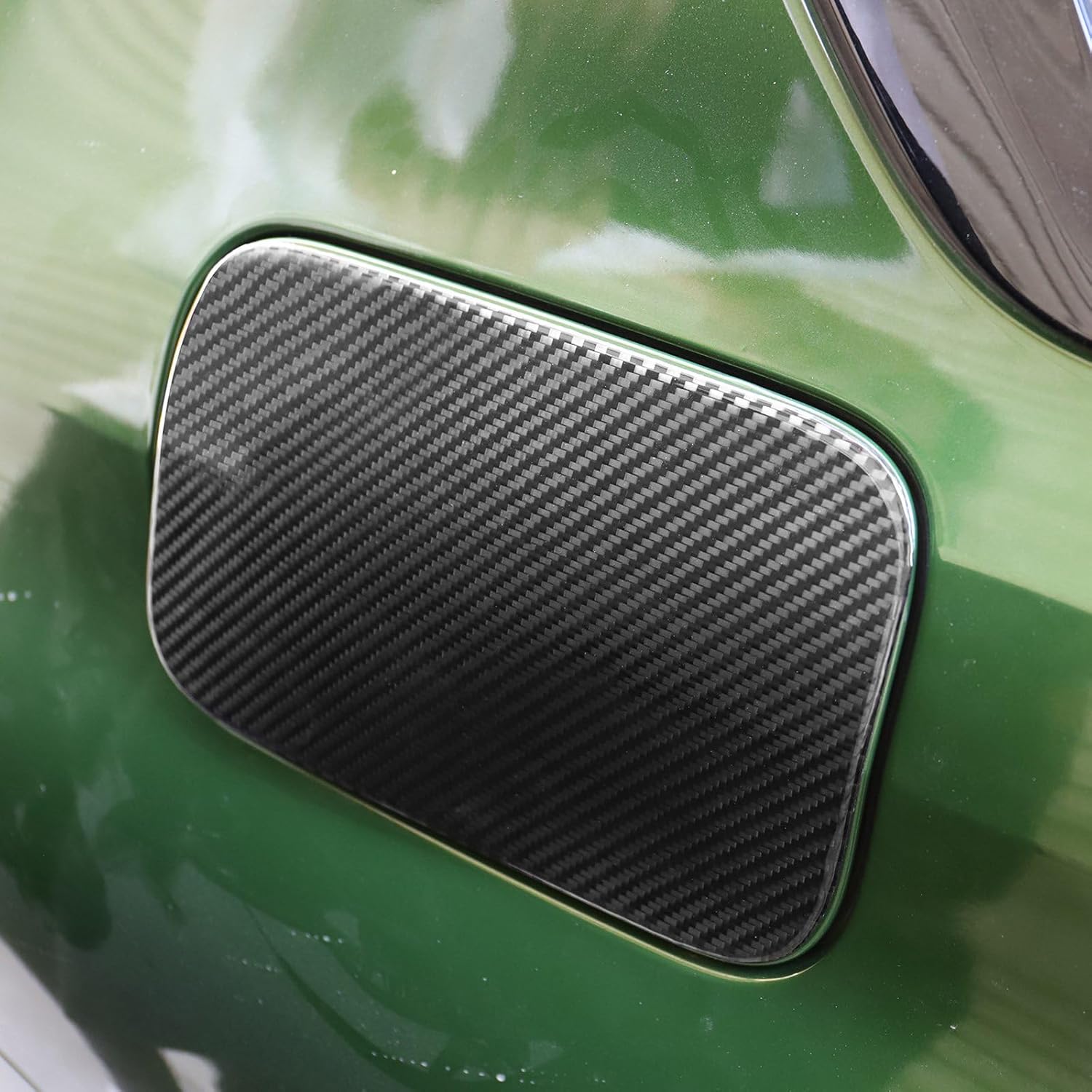 for BMW New 3 Series 2019-2021 Carbon Fiber Gas Tank Fuel Cap Cover Sticker Pad