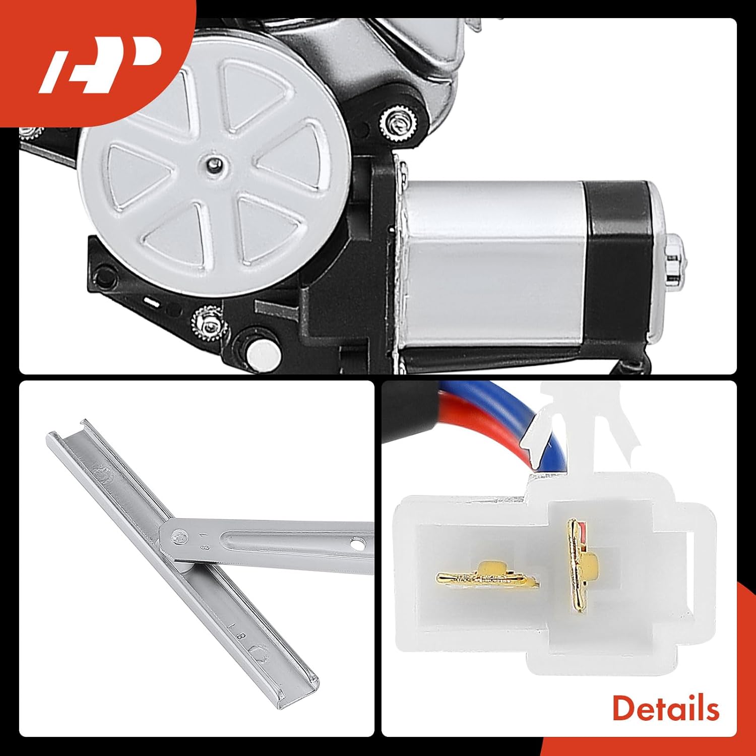 A-Premium Power Window Regulator with Motor Compatible with Subaru Impreza 2002-2007 Sedan Only Front Driver Side