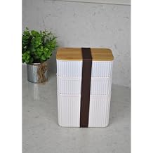 Zebra 3'l  Bambu Kapakl  Lunch Box 1 Lt + 2x 0,50 Lt- Kare Lastikli Saklama Kab  Seti