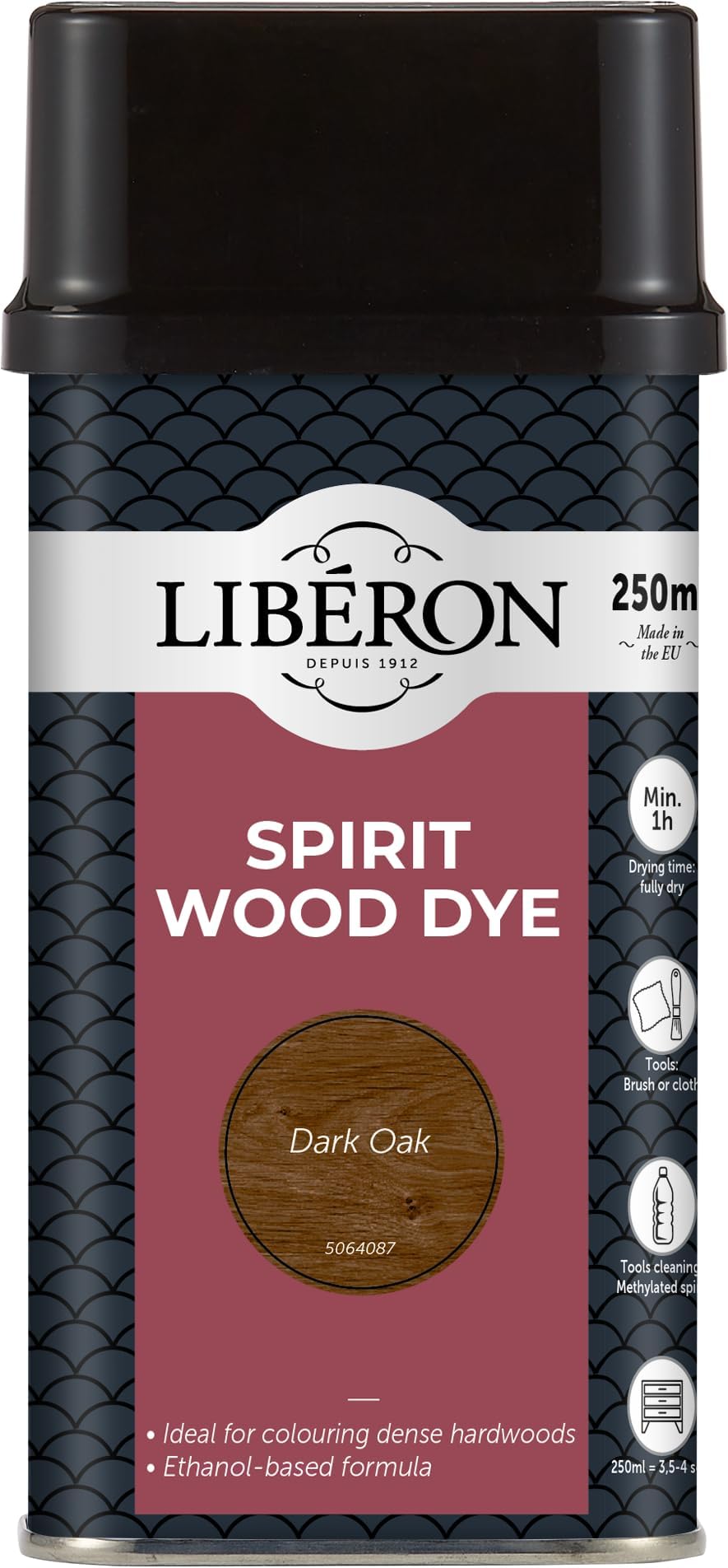 Libéron Spirit Wood Dye Dark Oak 250ml : Amazon.co.uk: DIY & Tools