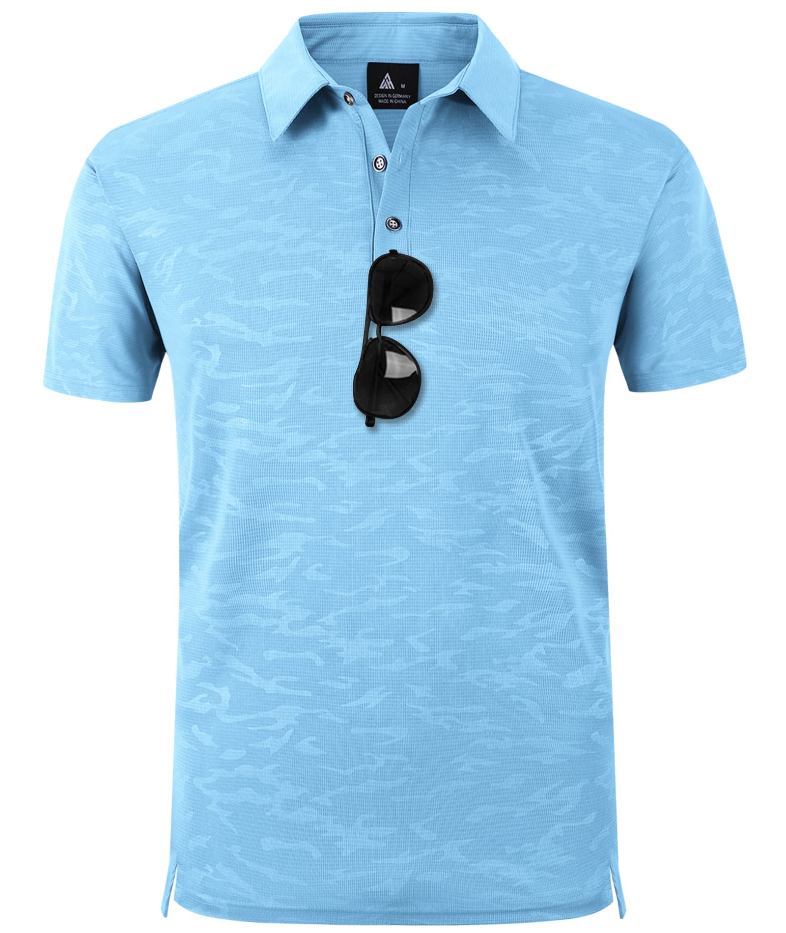 geeksport Polos Hombre Manga Corta Tenis Regular Fit Camiseta Hombre Deporte Secado Rápido Transpirable Polo Verano Al Aire Libre Golf Polos — view 28