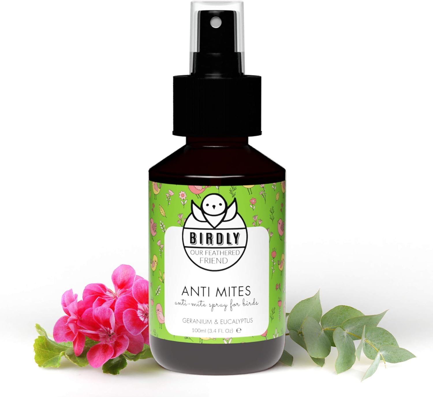 spray per pidocchi per uccelli