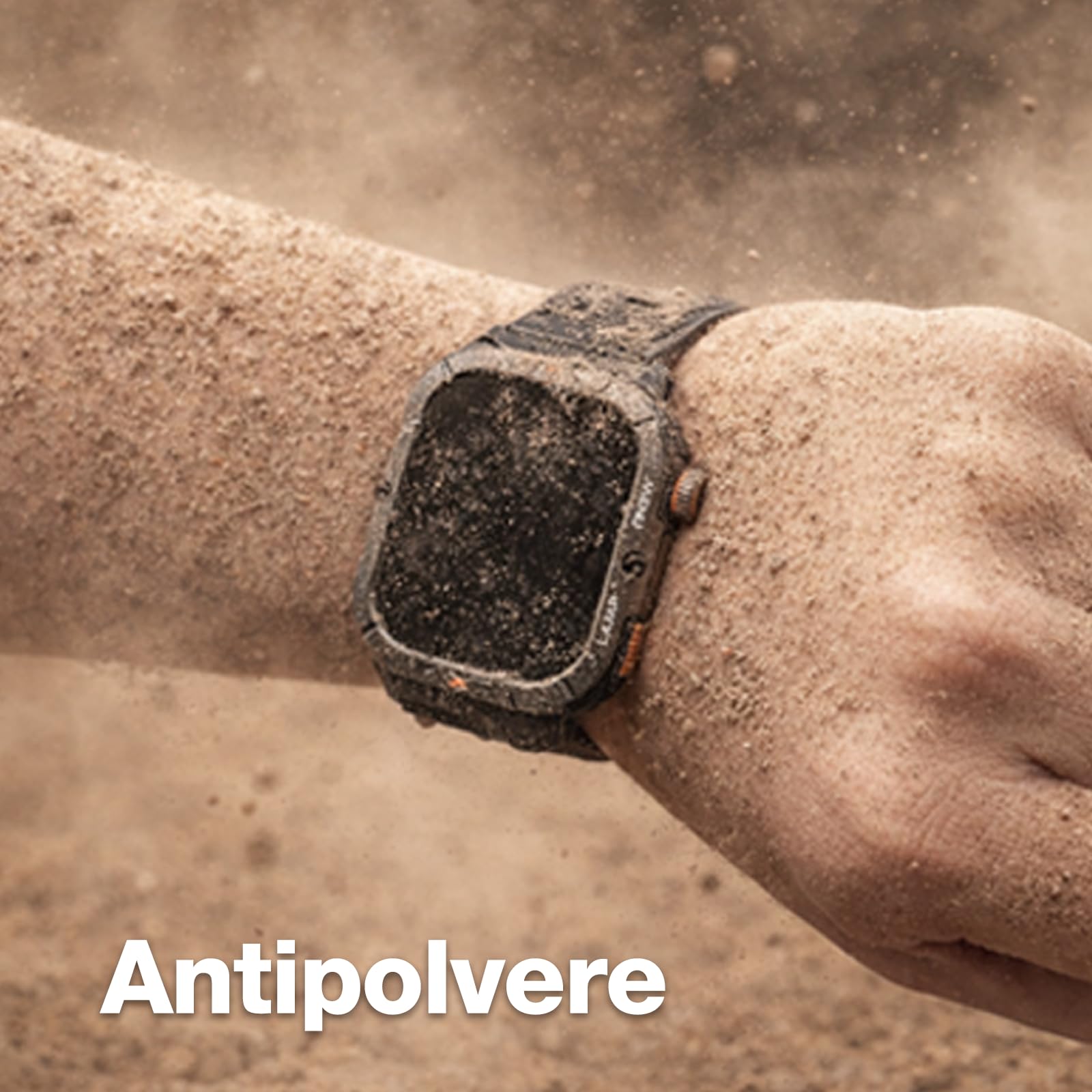 AGM Legion 3 Orologio Rugged AMOLED 1,95", IP68, Torcia, Android iOS | IP68/5ATM/810H, 500mAh, BT 6.0, 600nit, 60Hz, Android 9+ iOS 11+