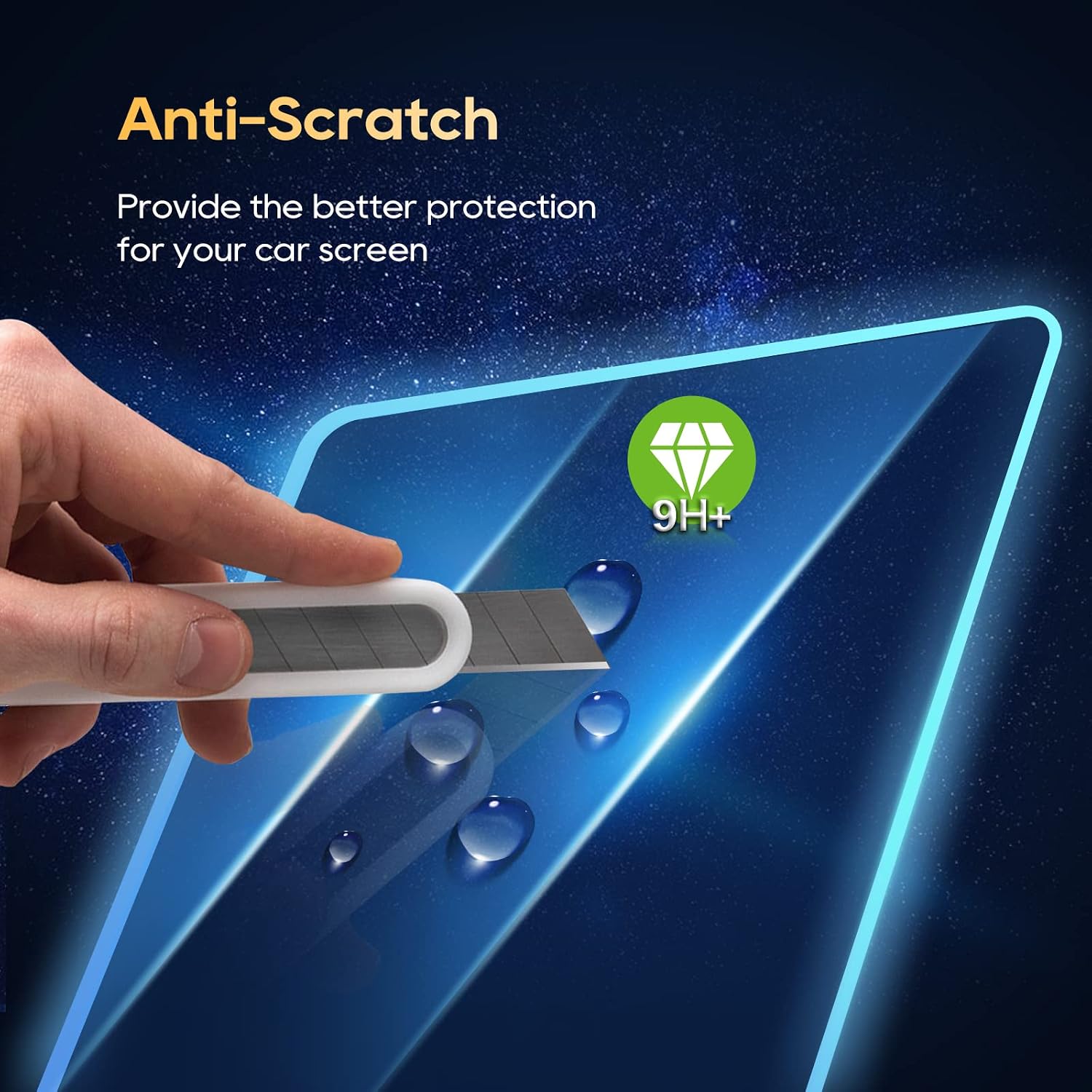 LFOTPP Screen Protector Digital Instrument Cluster Cover Film 2022 2023 R1T Screen Protector Dashboard Gauge Cluster Screen Protector 2022 R1T R1S Accessories(Glass 12.3 Inch Panel)