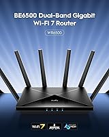Vista 2 de Cudy BE6500 WiFi 7 Router Dual Band Gigabit Gaming Router, 6500Mbps, Cliente VPN y Servidor, Cudy Mesh y APP Compatible, Broadcom 2 GHz Quad-Core