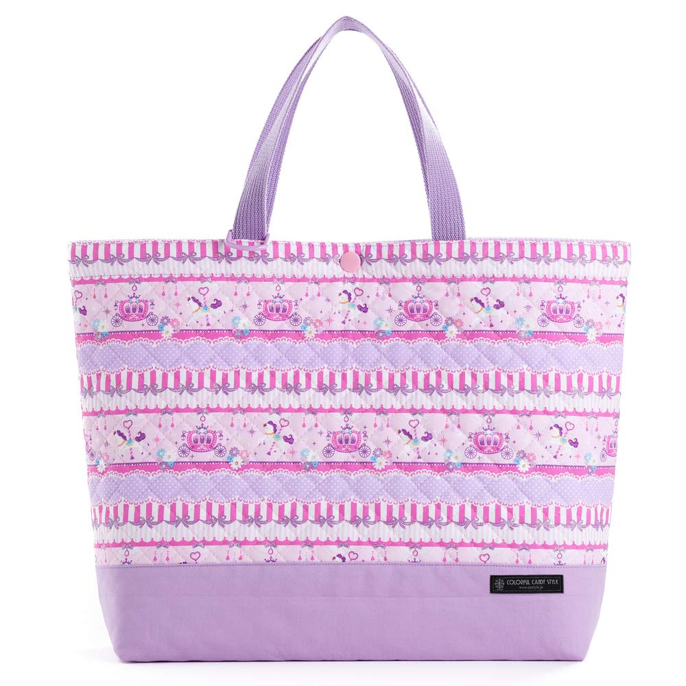 Amazon.co.jp: COLORFUL CANDY STYLE レッスンバッグ 女の子 マチ付き 