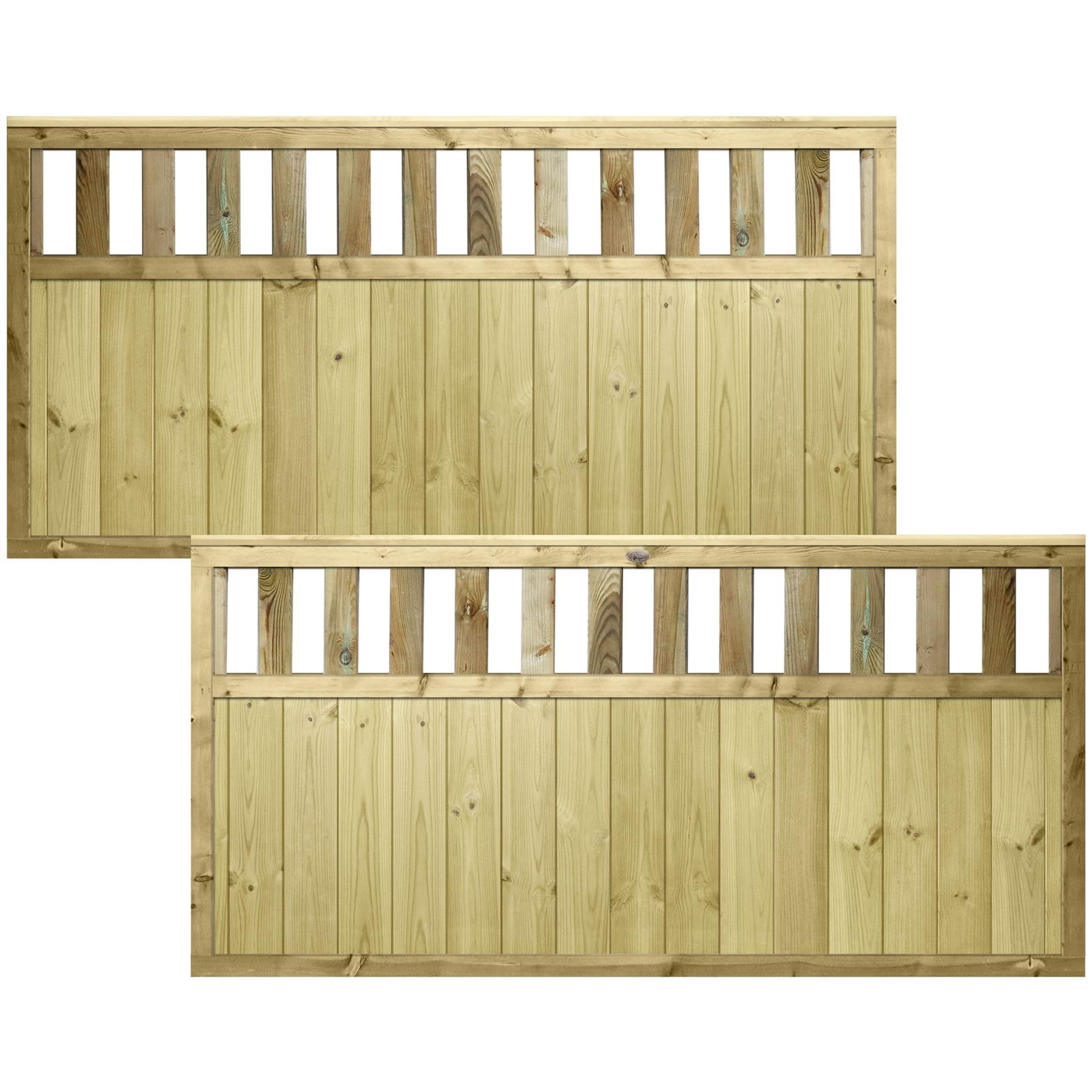 Interlocking Gate Wooden Garden Gate PGS Premier Heavy Duty Thick H-Frame Interlocking ...