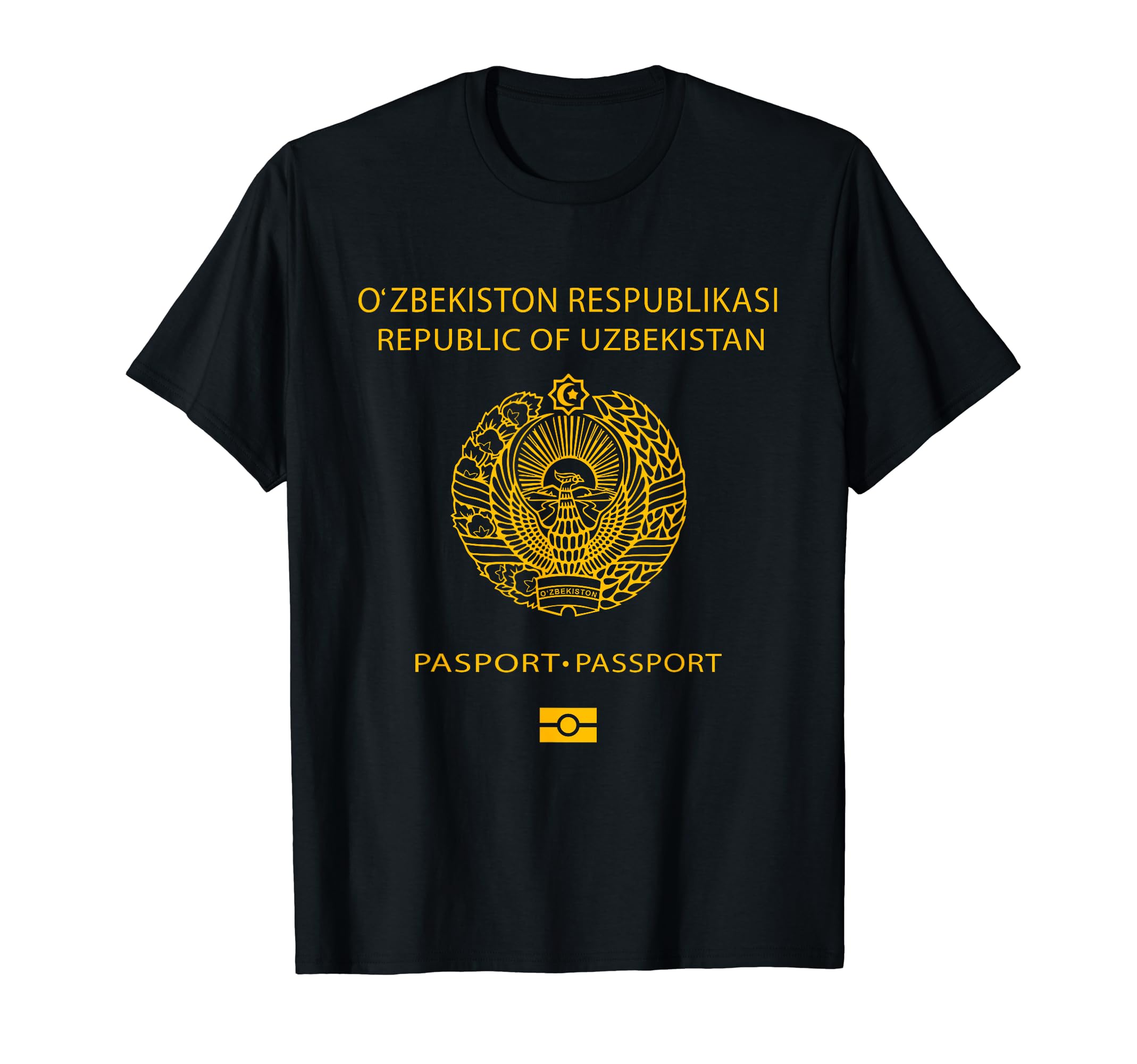 T-shirt Unisex Gibraltar Passport - Gildan 5000, Coton, Col Rond, Manches Courtes (neuf Avec étiquettes)