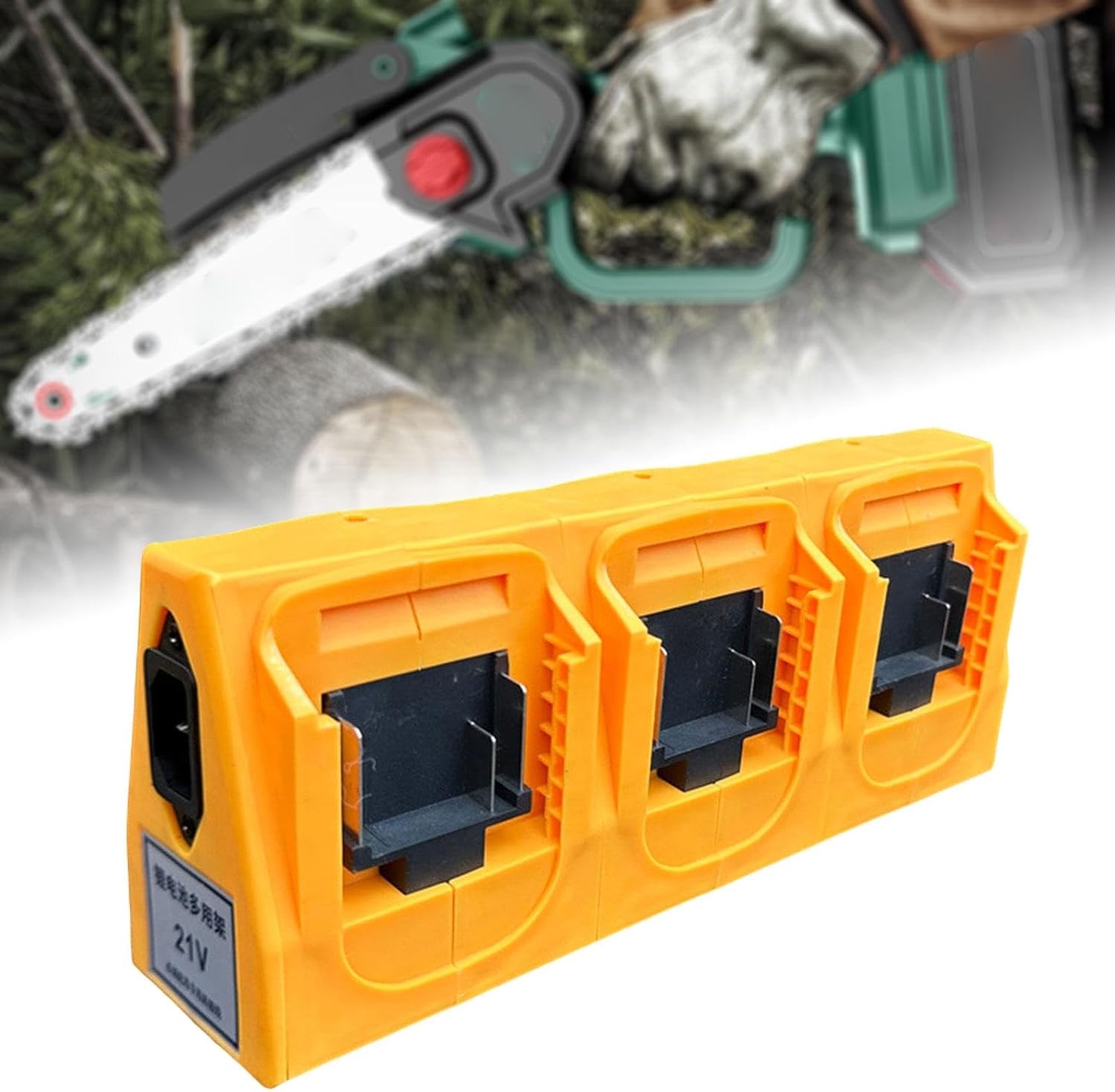 Power Tool Battery Converter Adapter Cable for BL18 Series Fits BL1850 BL1860 BL1815 Yellow- 6 Slots