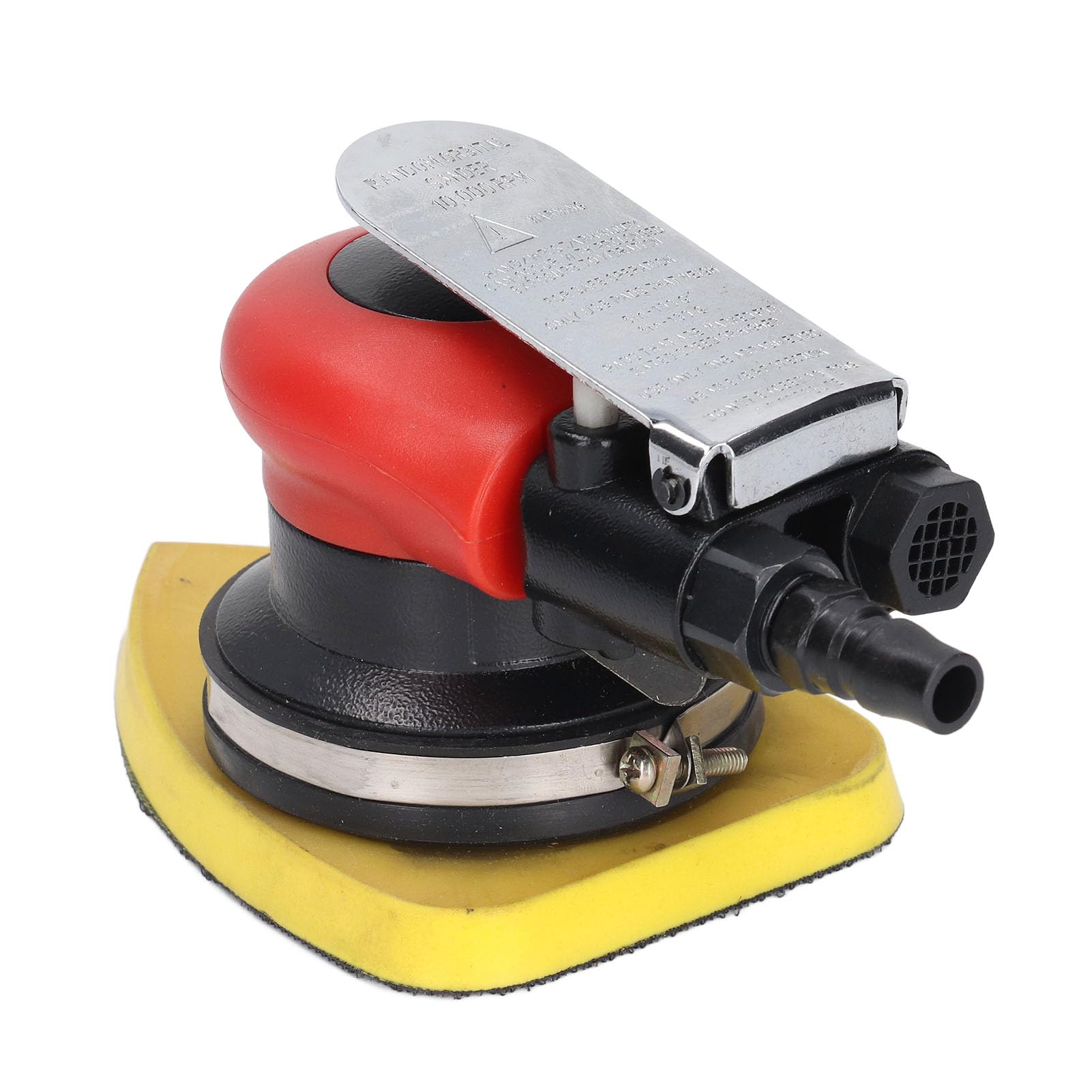 Syrisora 1/4in Air Powered Sander Polisher 90PSI Triangle Long Vibration Pneumatic Sanding Machine 10000RPM