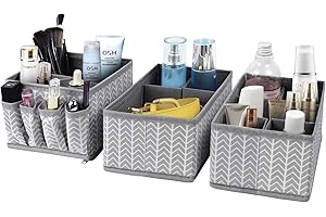 Stylish and Practical Makeup Organizer Basket